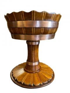 Dutch Mahogany And Copper Bound Centerpiece - 4130480