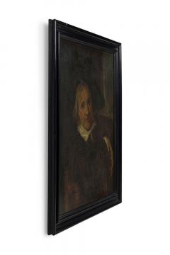 Dutch Man with Large Hat Portrait - 4517154