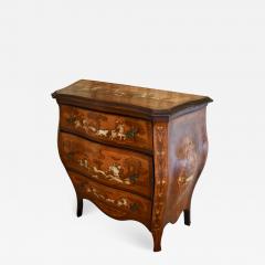 Dutch Marquetry Bomb Commode - 640345