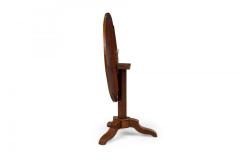Dutch Marquetry Inlaid Mahogany Tilt Top Center Table - 4169232