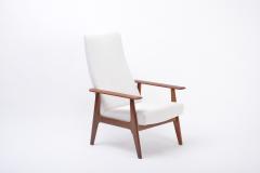 Dutch Mid Century Modern Teak Lounge Chair by Topform - 1961199