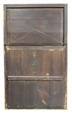 Dutch Neoclassic Giltwood and Reverse Painted Mirror - 4130141