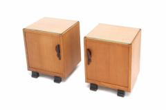 Dutch Pair of Art Deco Nightstands - 265334