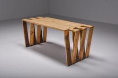 Dutch Pine Modular Puzzle Dining Tables 1950s - 2163231