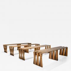 Dutch Pine Modular Puzzle Dining Tables 1950s - 2163688