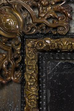Dutch Repouse Glass and Brass Mirror - 4171120