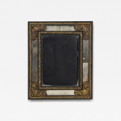 Dutch Repouse Glass and Brass Mirror - 4196091