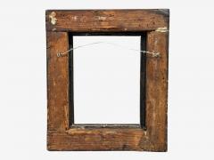 Dutch Ripple Frame Mirror or Picture Frame Tortoise Ebonized Wood 18th c  - 4601956