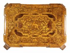 Dutch Rococo Walnut and Marquetry Document Box - 1568157