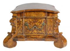 Dutch Rococo Walnut and Marquetry Document Box - 1568169