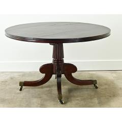 Dutch Round Pedestal Base Dining Table - 3575356