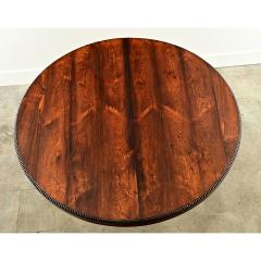 Dutch Round Rosewood Dining Table - 3575289