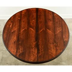 Dutch Round Rosewood Dining Table - 3575296