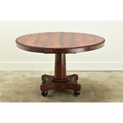 Dutch Round Rosewood Dining Table - 3575347