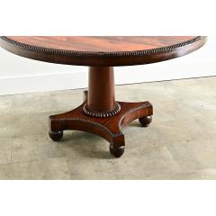 Dutch Round Rosewood Dining Table - 3575363