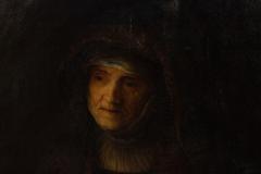 Dutch School Rembrandts Mother Portrait - 4654463