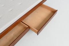 Dutch daybed in teak and wool with drawers The Netherlands 1960 - 4106396