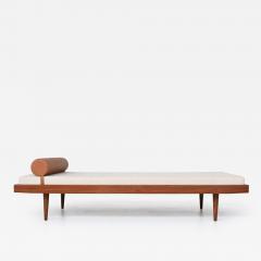 Dutch daybed in teak and wool with drawers The Netherlands 1960 - 4106668