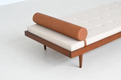 Dutch daybed with drawers in teak and wool The Netherlands 1960 - 3957455