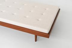 Dutch daybed with drawers in teak and wool The Netherlands 1960 - 3957457