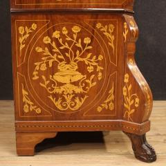 Dutch inlaid trumeau with three drawers from the 20th century - 3936534