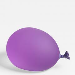 Dylan Martinez Glass Sculpted Water Balloon Dark Purple - 4204049