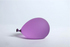 Dylan Martinez Glass Sculpted Water Balloon Purple  - 4122958