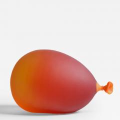 Dylan Martinez Glass Sculpted Water Balloon Sunset Orange - 4383949