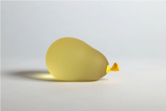 Dylan Martinez Glass Sculpted Water Balloon Yellow  - 4122964