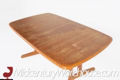 Dyrlund Mid Century Teak Hidden Leaf Dining Table with 2 Leaves - 2361767