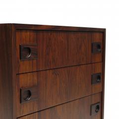 E Brouer Danish Rosewood Nightstand with Drawers - 3486714
