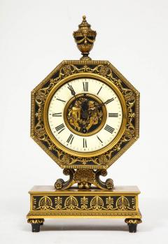 E F Caldwell Co an American Gilt and Patinated Bronze Clock - 1034622