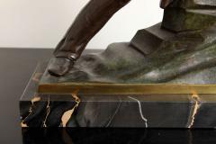 E Guy French Art Deco Bronze signed E Guy - 1543788