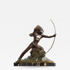 E Guy French Art Deco Bronze signed E Guy - 1544040