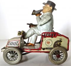 E P Lehman Lehman Tut Tut Clockwork Car with Driver German Patented 1903 - 259210