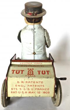 E P Lehman Lehman Tut Tut Clockwork Car with Driver German Patented 1903 - 259212