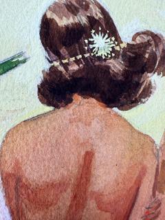 E Simms Campbell Harem with 14 Wives Playboy Cartoon Black Cartoonist - 4519309