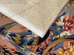 E Simon Extremely Fine French Mid Century Tapestry Signed E Simon Rug 4 4 x 6 5  - 4241795