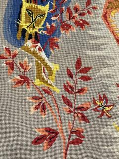 E Simon Extremely Fine French Mid Century Tapestry Signed E Simon Rug 4 4 x 6 5  - 4241801