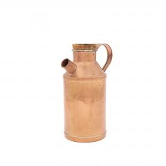 E W Allen Large Milk Pitcher in Copper with Cork - 3364174