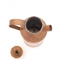 E W Allen Large Milk Pitcher in Copper with Cork - 3364181