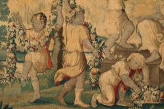 EARLY 18TH CENTURY AUBUSSON TAPESTRY ALLEGORY OF SUMMER - 1006204