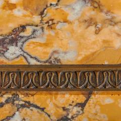 EARLY 19TH CENTURY FRENCH BRONZE AND MARBLE TAZZAS - 3499586