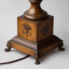 EARLY 19TH CENTURY TOLE VASE CONVERTED TO A LAMP - 3748489