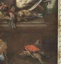 EARLY 19TH FRENCH SCHOOL PAIR OF STILL LIFES WITH GAME OIL ON CANVAS - 4211770