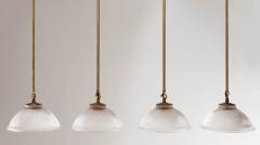EARLY 20TH ENGLISH HOLOPHANE DISH LIGHT - 3632086