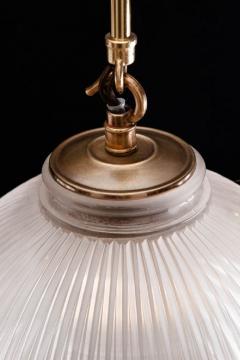 EARLY 20TH ENGLISH HOLOPHANE DISH LIGHT - 3632097