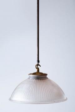 EARLY 20TH ENGLISH HOLOPHANE DISH LIGHT - 3632120