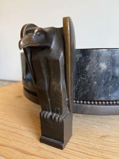 EARLY 20th CENTURY MARBLE AND BRONZE BOWL - 4304568