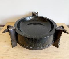 EARLY 20th CENTURY MARBLE AND BRONZE BOWL - 4304570